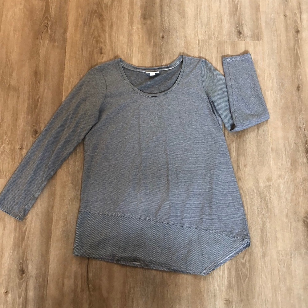 Pure Jill Stripe Tunic Top XS